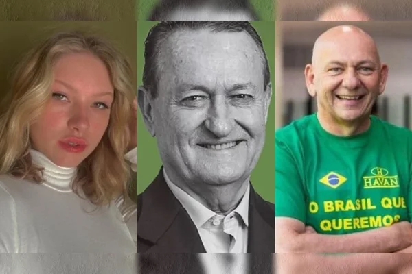 Imagem de três dos oito bilionários do estado - Metrópoles