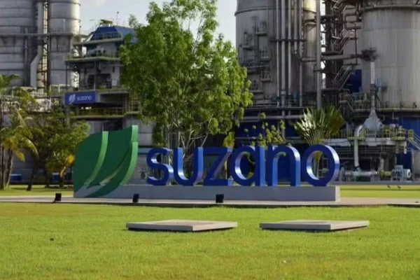 Imagem de logomarca da Suzano - Metrópoles