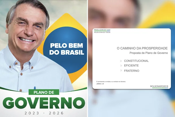 Veja diferenças dos planos de governo de Bolsonaro em 2018 e agora