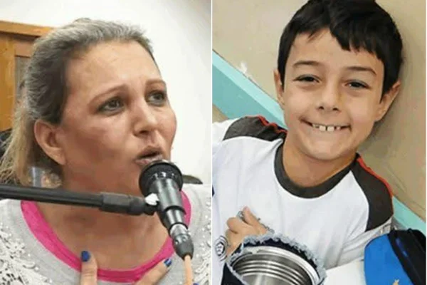 Montagem com foto colorida de Edelvânia Wirganovicz e Bernardo - Metrópoles