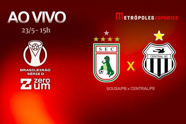 Série D ZeroUm: confira como foi Sousa-PB x Central-PE