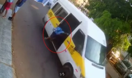 Menino de 5 anos que caiu de van e foi atropelado tem alta da UTI