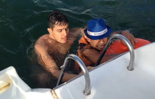 PM de folga salva vítima de afogamento no Lago Paranoá. Veja vídeo