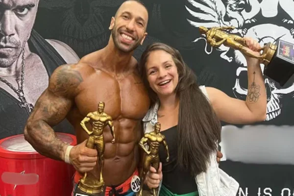 Fisiculturista Igor Porto e Marcela Luise - Metrópoles