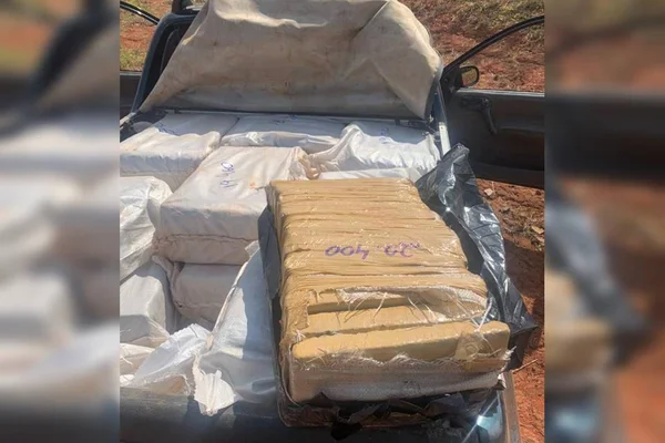 PMDF apreende uma tonelada de maconha