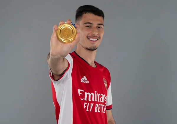 Gabriel Martinelli, do Arsenal, representa o Brasil no prêmio “Golden Boy”