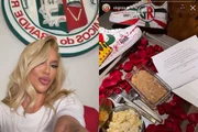 Virginia mostra presentes de Vini Jr. na manhã da estreia pela Grande Rio Virginia mostra presentes de Vini Jr. na manhã da estreia pela Grande Rio