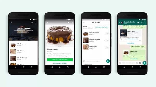 WhatsApp lança “carrinho de compras” em conversas com empresas