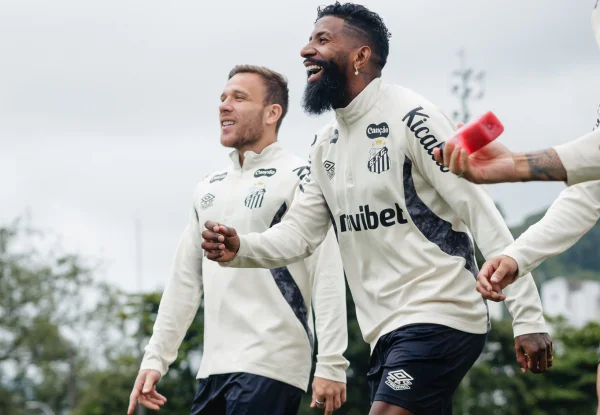Santos relaciona Rodinei para duelo contra o Atlético-MG pela Sul-Americana