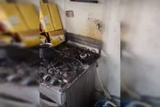 Como o fogão estava Como o fogão estava