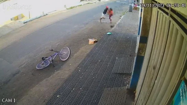 Imagem colorida: Mulher é esfaqueada pelo cunhado no Ceará
