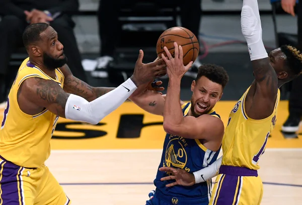 LeBron James e Stephen Curry