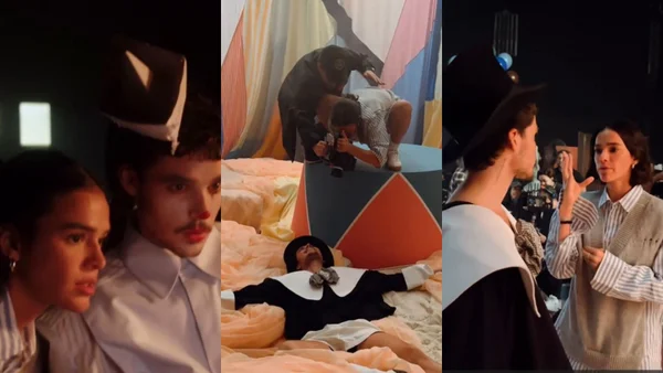 Imagens coloridas de Bruna Marquezine com o marido de Sasha João Lucas |Metrópoles