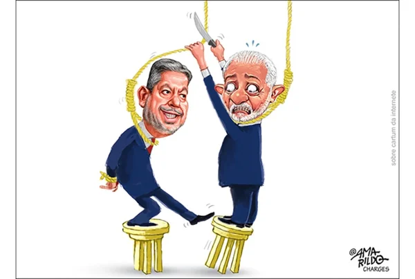 Charge do Amarildo