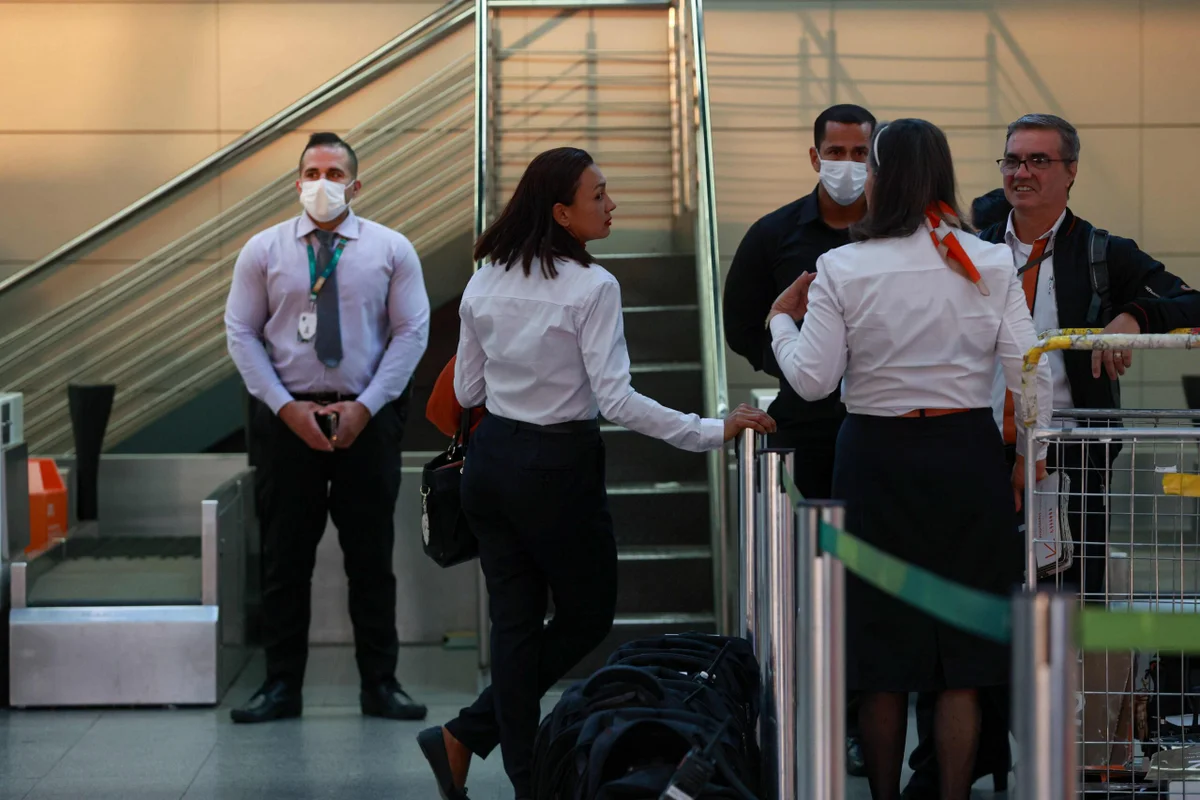 Sete pessoas são socorridas após vazamento de gás no Aeroporto de Brasília - imagem 6 Sete pessoas são socorridas após vazamento de gás no Aeroporto de Brasília - imagem 6