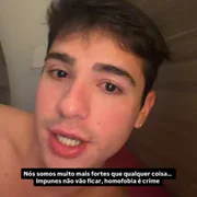 João Victor Gonçalves agradeceu o apoio que recebeu dos fãs
