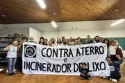 Moradores são contrários a incinerador  Moradores são contrários a incinerador