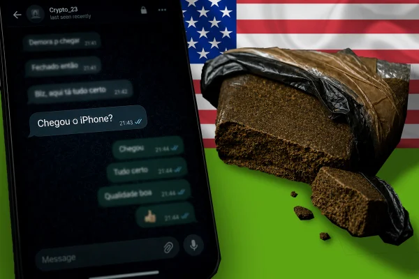 Haxixe era “iPhone" em esquema que envolvia alvo de sanção dos EUA - Metrópoles