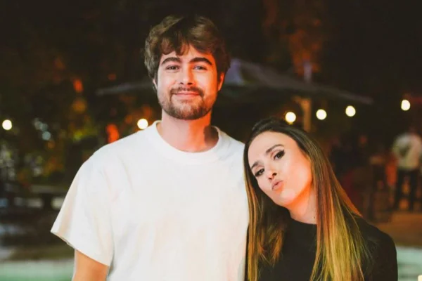 Foto colorida de Rafa Vitti e Tatá Werneck - Metrópoles