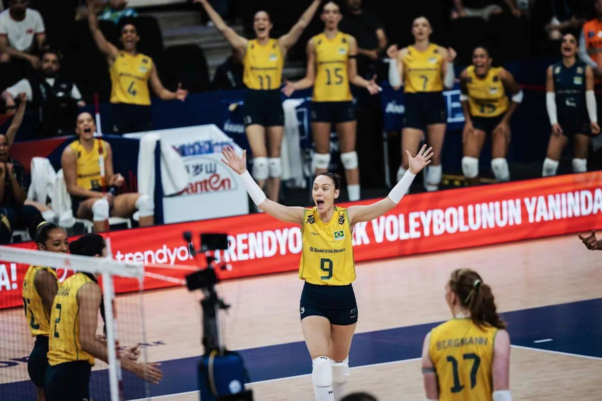 A Seleção feminina de vôlei segue invicta na VNL A Seleção feminina de vôlei segue invicta na VNL
