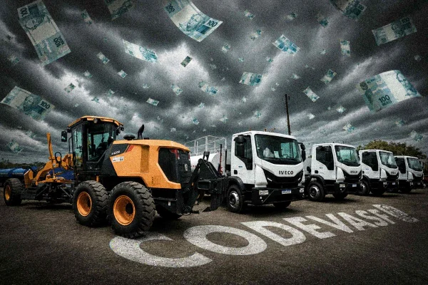 Montagem com equipamentos entregues pela Codevasf