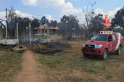 Incêndio em vegetação atingiu três ocas da comunidade indígena Santuário Sagrado dos Pajés, no Setor Noroeste