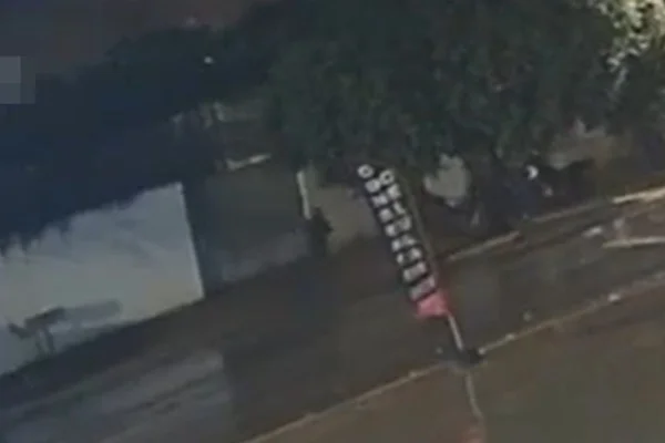 print de vídeo que registrou assassinato