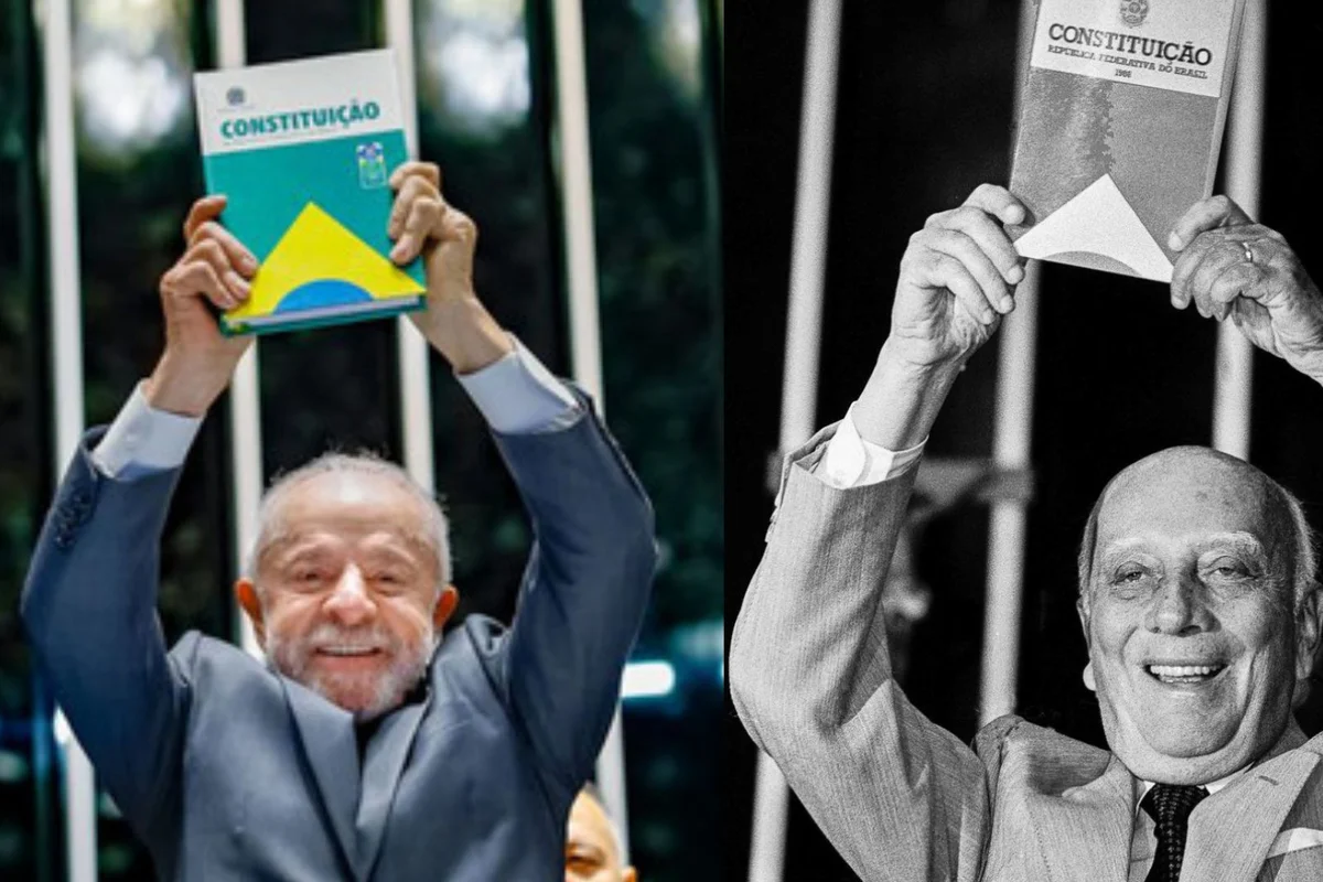 Fim da 6x1 faz Lula repetir gesto de Ulysses Guimarães