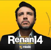 Material de campanha de Renan Santos (Missão), candidato à Presidência da República Material de campanha de Renan Santos (Missão), candidato à Presidência da República