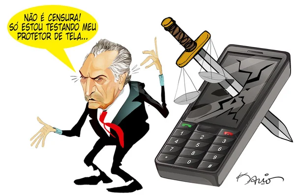 A censura não está fora de área…
