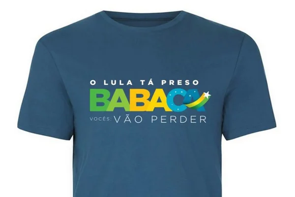 MBL fatura com fala de Cid e cria camiseta: “Lula tá preso, babaca”