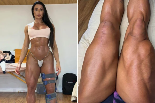 Gracyanne Barbosa detalha recuperação após cirurgia no joelho