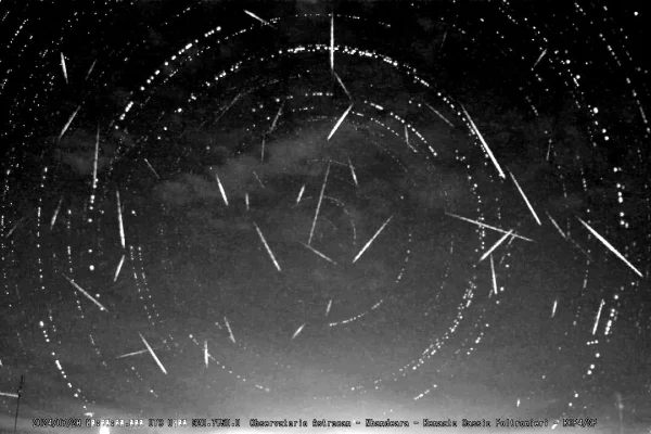 Chuvas de até 20 meteoros por hora foram captadas no interior de SP