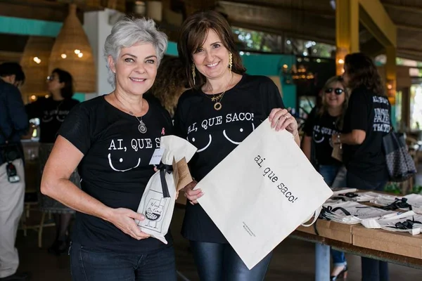Ana Flavia Coelho oferece almoço solidário e fala sobre câncer de mama