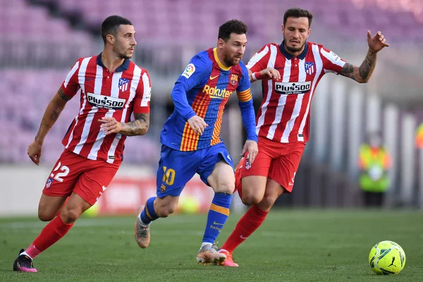 Messi Barcelona x Atlético de Madrid