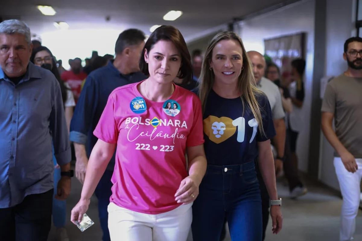 Michelle também falou sobre a identificação com Ceilândia Michelle também falou sobre a identificação com Ceilândia