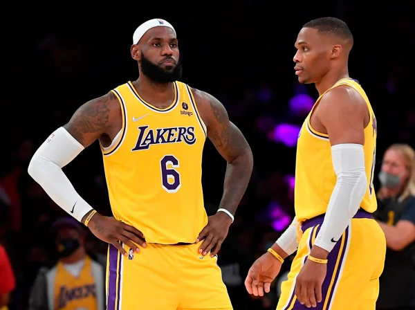 LeBron James e Russel Westbrook
