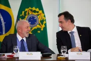 Presidente Lula e o senador Rodrigo Pacheco