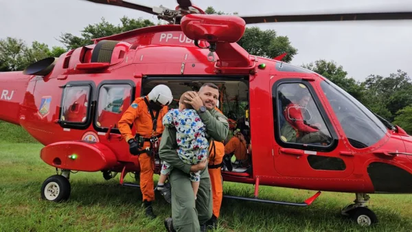 Helicóptero Bombeiros RJ