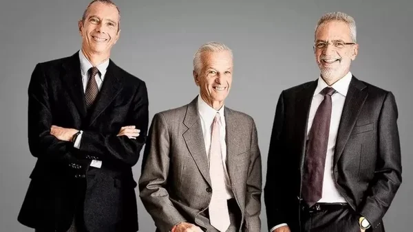 O trio de acionistas das Americanas