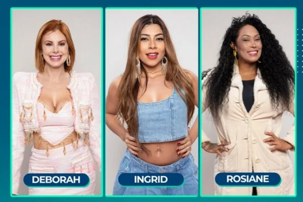 Enquete A Fazenda 14: Deborah, Ingrid e Rosiane, quem fica na 2ª roça?