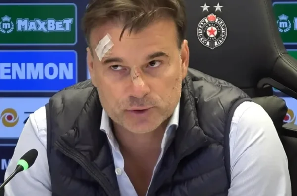 Imagem colorida de técnico do Partizan- Metrópoles