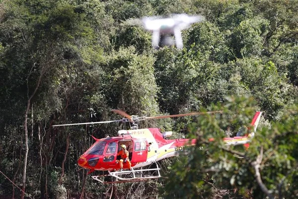 Voo de esperança: Brumadinho conta com drones para achar sobreviventes