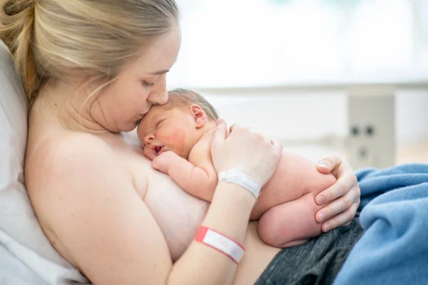 Mulher e bebe