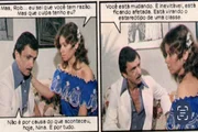 Alcione Mazzeo e Edson Silva fizeram novelas juntos