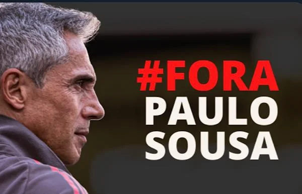 Torcida volta a pedir com força a cabeça de Paulo Sousa