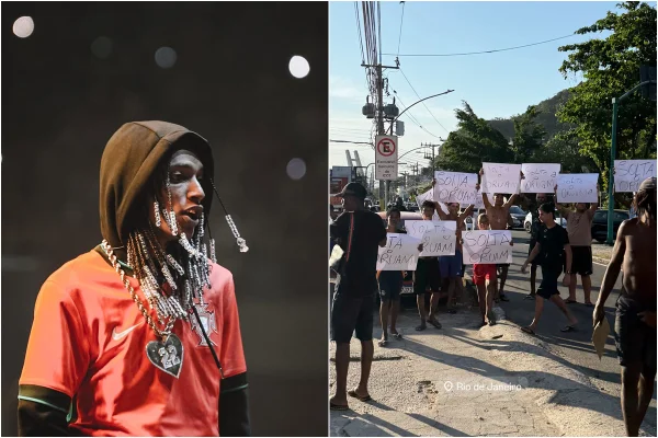Prisão de Oruam: fãs pedem soltura do rapper na porta da delegacia