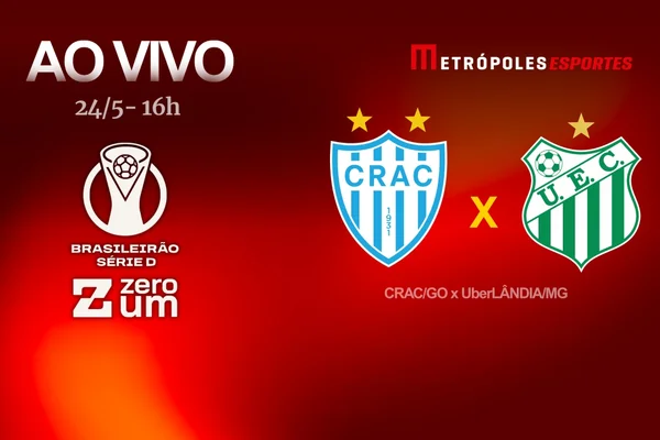 Série D ZeroUm: confira como foi CRAC-GO x UberLÂNDIA-MG