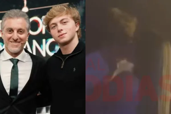 Luciano Huck e Benício Huck