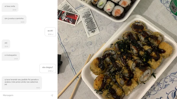 Pedido comida SP
